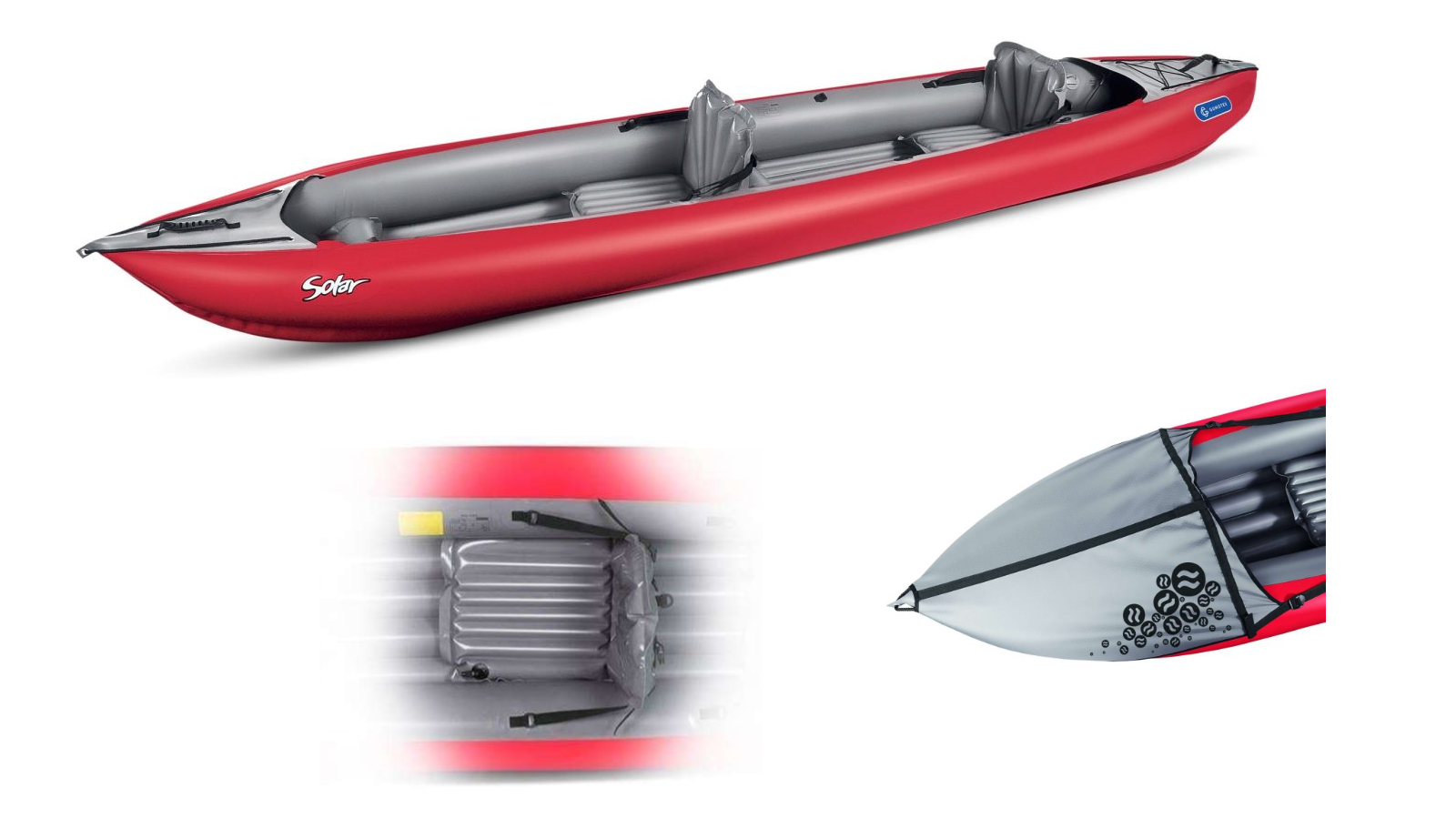 Gumotex SOLAR 13′5″ Inflatable Kayak
