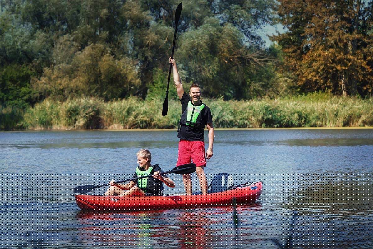 Gumotex THAYA 13′5″ Inflatable Kayak