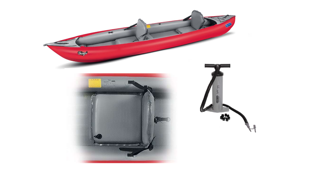 Gumotex THAYA 13′5″ Inflatable Kayak