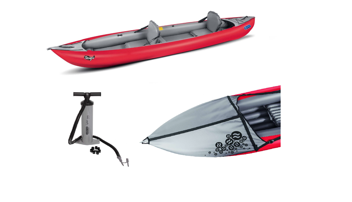 Gumotex THAYA 13′5″ Inflatable Kayak